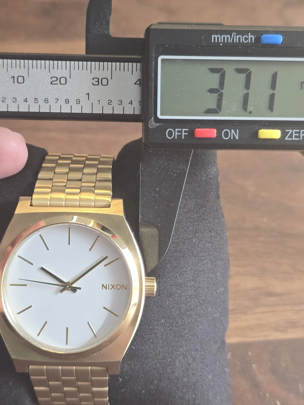 Nixon Men's Gold Stainless Steel Watch
